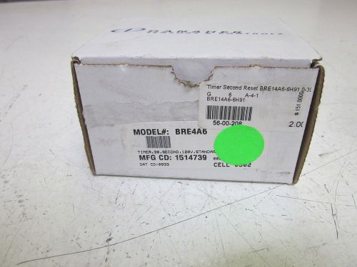 DANAHER EAGLE SIGNAL BRE4A6 TIMER 30 SECONDS 120V *NEW IN A BOX*