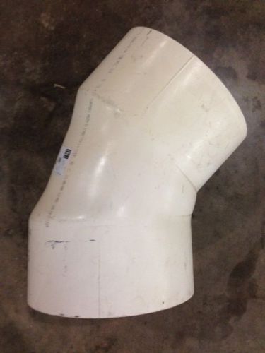 14&#034; pvc 45 deg elbow - sch 40 - spears 417-140f mn0152 (fabricated) for sale