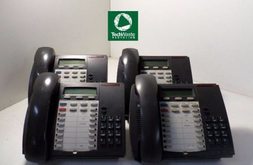 Lot of 4 mitel superset 4025 9132-025-202-na business telephones t3-a5 for sale