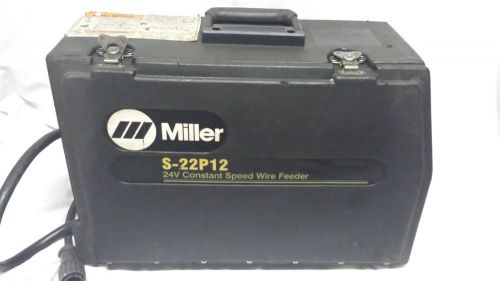 Miller constant speed wire feeder model s22p 12 for sale