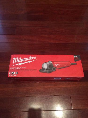 Milwaukee 6147-30 11 Amp 4-1/2&#034; Angle Grinder (Paddle, Lock-On) New In The Box!