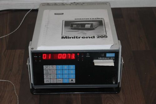 Doric / beckman 205 minitrend - 36 point data logger checked 100% operational for sale