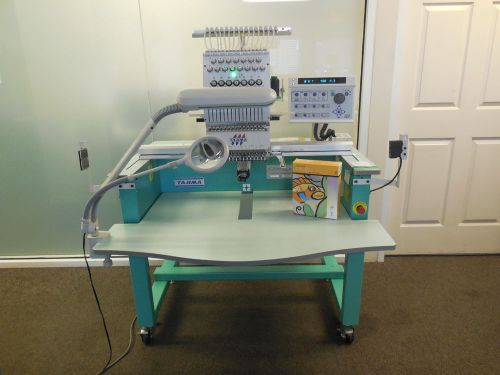 TAJIMA 1 HEAD - 15 NEEDLE - 15 COLORS EMBROIDERY MACHINE