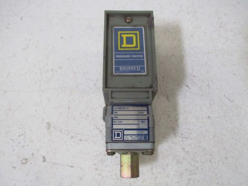 SQUARE D 9012-GNG-5 SER.B PRESSURE SWITCH *USED*