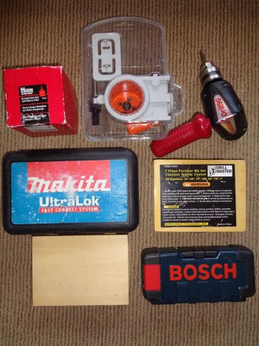Drill accessories lot of seven items for sale