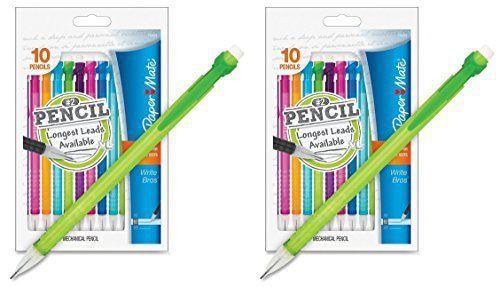 Paper Mate Write Bros. 0.7mm Mechanical Pencils, 10 Pencils 2-Pack (74403)