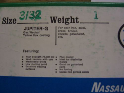 jupiter-g flux coated brazing rods 24 rods
