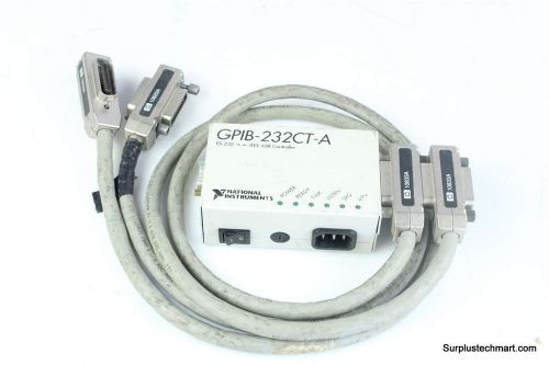 National Instruments GPIB-232CT-A IEEE 488 Controller with 2 hp 10833a cable