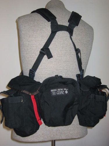 Emt / fire fighting tactical survival waist pack by b.r.l for sale