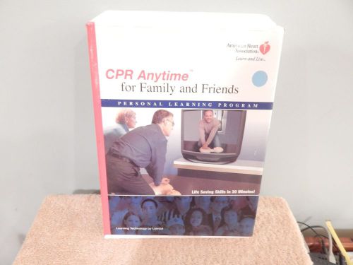 CPR DUMMY Anytime Family &amp; Friends Personal Learning Program Lifesaving Skills