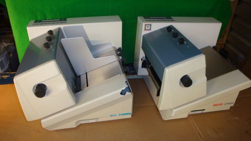 Rena DA 606 address and barcode printer and Ascom AP4000 Mailer Machine