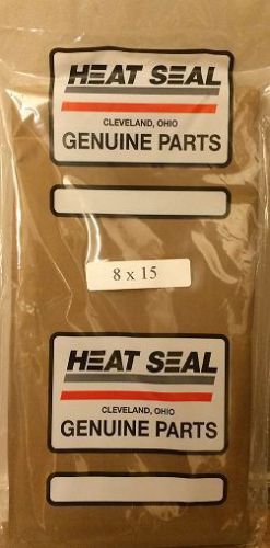 Heat Seal Replaceable Hot Plate Non-stick Teflon Cover 8? x 15? #5901-001