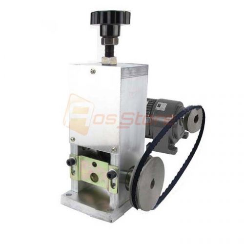 NEW Manual &amp; Motor Operated Wire Cable Stripper Stripping Recycle Copper Machine