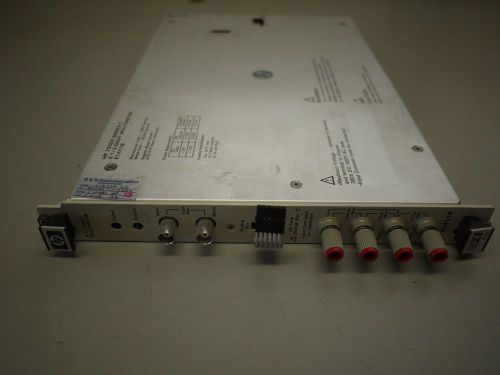 HP Agilent 75000 Series C E411B 5 1/2 Digit Multimeter VXI Module