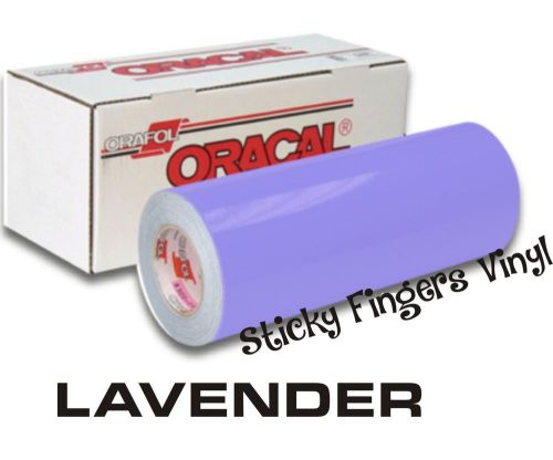 1 roll  lavender oracal 651 vinyl sheet 12&#034; x 5 ft  craft sign for sale