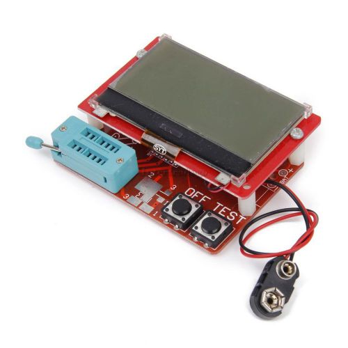 LCD led Transistor Tester Capacitance ESR Meter Diode Triode MOS LCR NPN