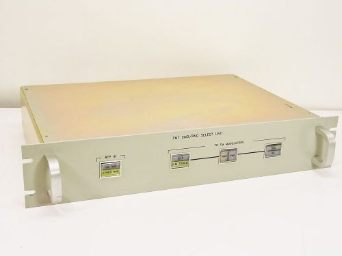 FMT BNC Video Select Switcher Unit CMD/RNG