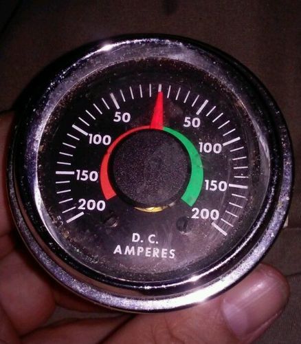 DC ammeter gauge