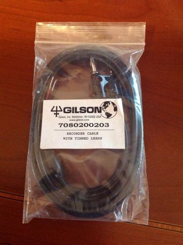 *NEW* Gilson Recorder Cable With Tinned Leads for 112 UV detector And Other Unit