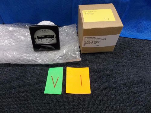 STANDCO RADIO FREQUENCY METER 100-150 VOLTS V MK777-308 MILITARY SURPLUS NEW