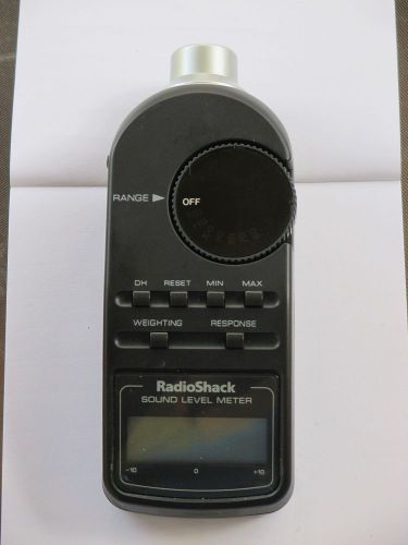 RadioShack 50 to 126dB Decibel Wide Range Digital Sound Level Meter 33-2055