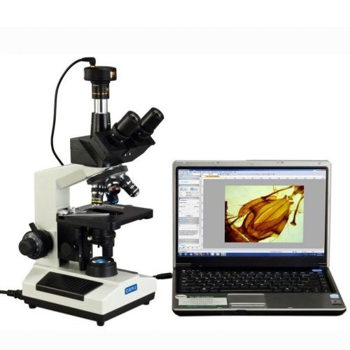 OMAX 40X-2500X LED Trinocular Lab Compound Microscope 10MP Digital Camera