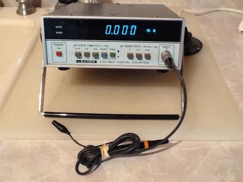 LEADER DIGITAL COUNTER LDC-822  OPERATING