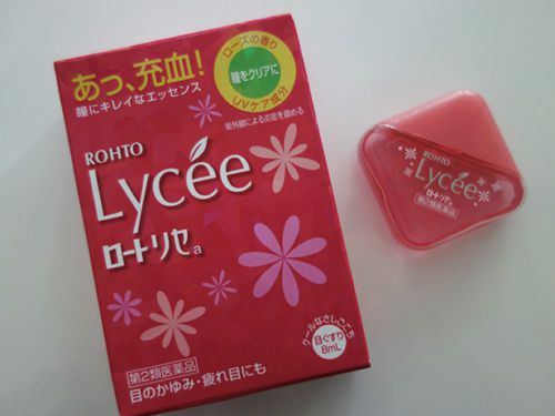 Rohto lycee eye drops 8ml - 2 pack for sale