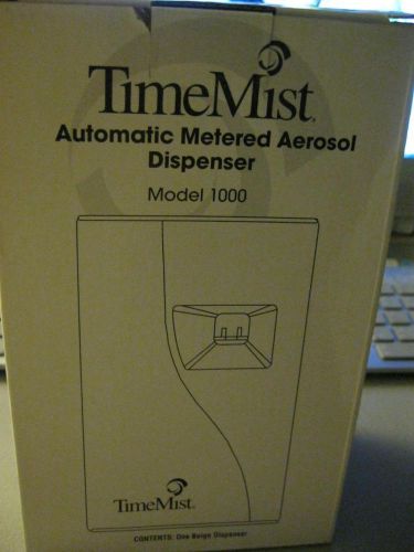 Timemist auto  metered dispenser 32-1131wby model 1000 beige air freshner nib for sale