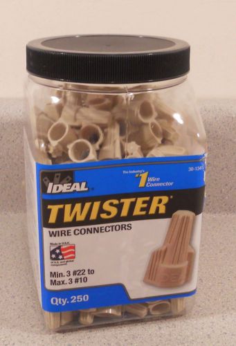 Lot of 250 Ideal 30-341J Twister Wire Connector