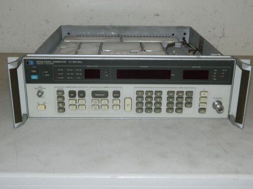 Hewlett Packard 8656B 0.1-990 Mhz Signal Generator (UNTESTED.USED.REPAIRS UNIT)*
