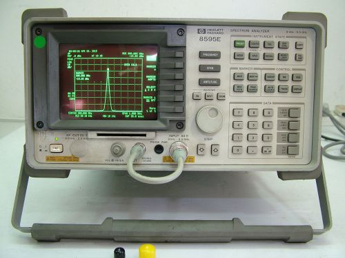 HP 8595E Spectrum Analyzer 9KHz - 6.5GHz Opt 004, 101, 102, 021 Fully Tested