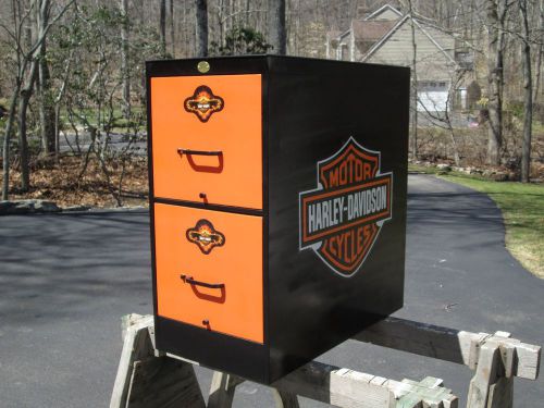 Harley Davidson Solid Steel File Cabinet