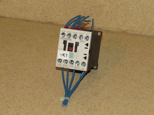 SIEMENS 3RH1140-1BB40 24V DC CONTACTOR (A)