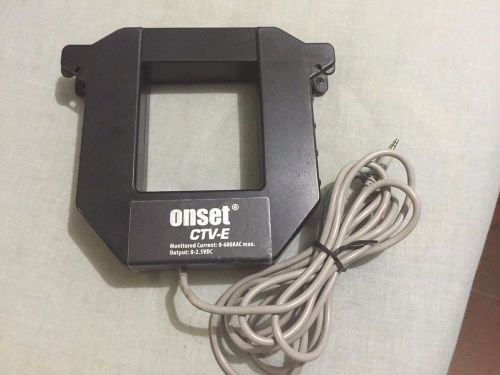 Onset CTV-E, 0 - 600 Amp Split-core AC Current Sensor