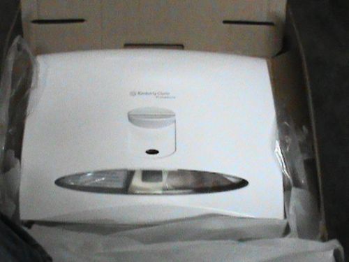 Kimberly-clark professional  toilet seat cover dispenser ( white ) 09505 nib for sale