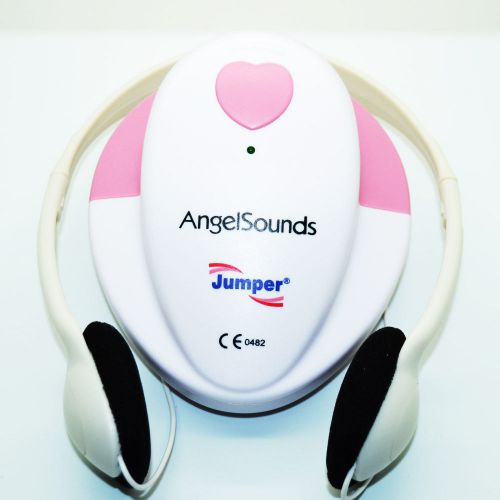 Angelsounds Fetal Doppler Pocket Prenantal Detector baby Fetal Heart Rate Pink