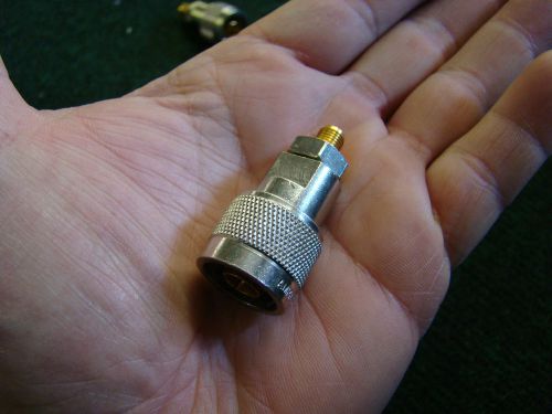 AMPHENOL RF 901-294 RF/COAXIAL Adapter, SMA JACK-N Plug 0 to 12.4 Ghz