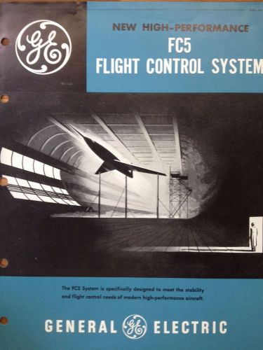 1957 GE High-Performance FC5 Flight Control System Brochure