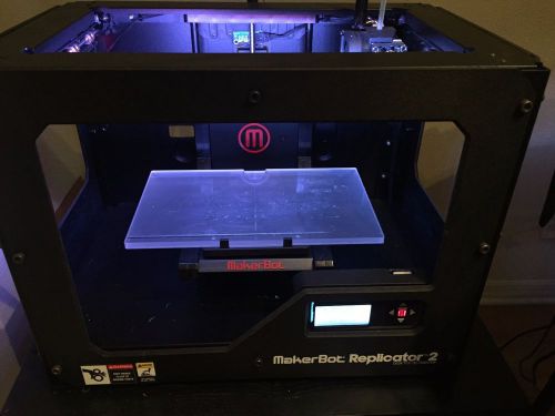 Makerbot Replicator 2 3D Printer w/5 PLF Filament Spools