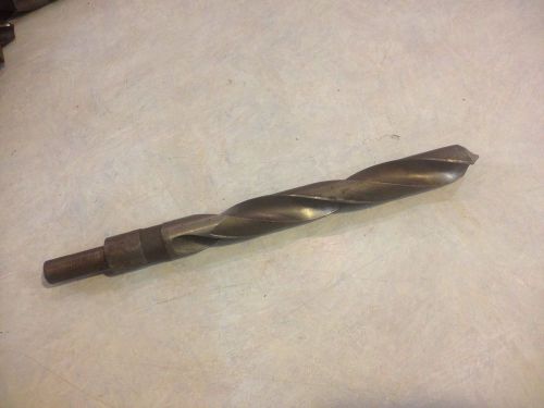 51/64&#034; Drill Bit With Turned Down Straight Shank, HSS By NAtional
