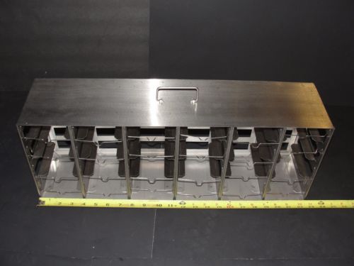 Nalgene 5039-0072 Stainless Steel Storage Rack Multiwell Plates 24 shelf