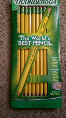 Dixon Ticonderoga 8pk wooden pencils