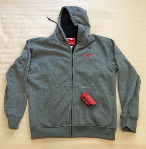 Milwaukee M12 Heated Jacket Hoodie Gen III Medium Grey *AS NEW*