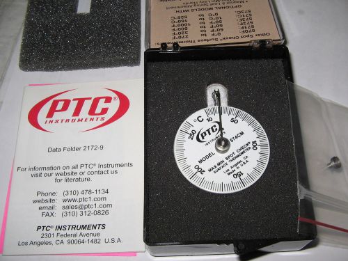 PTC, Spot Check, Surface Thermometer  Model 574CM