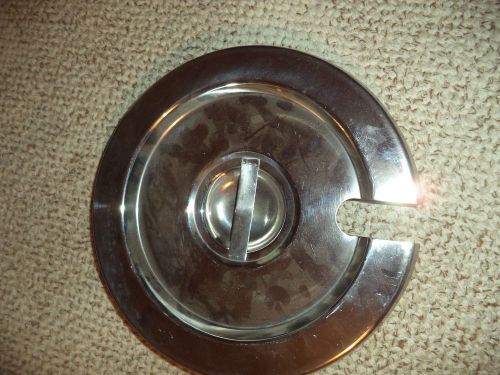 Crestware stainless Slotted steel lid 9.5&#034; New.