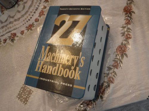 Machinery&#039;s Handbook Toolbox edition w/thumb index 27h edition