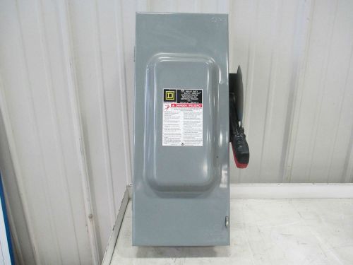 SQUARE D HEAVY DUTY SAFETY SWITCH H363 &#039;USED&#039;