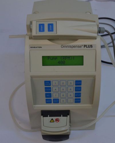 Wheaton Omnispense Plus Peristaltic Pump Liquid Dispenser 375020-A