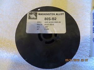 Welding wire 80S-B2 Washington Alloy  Dia .035  2Lbs